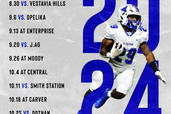 Auburn High School Football Schedule