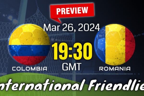 Colombia National Football Team Vs Romania National Football Team Lineups