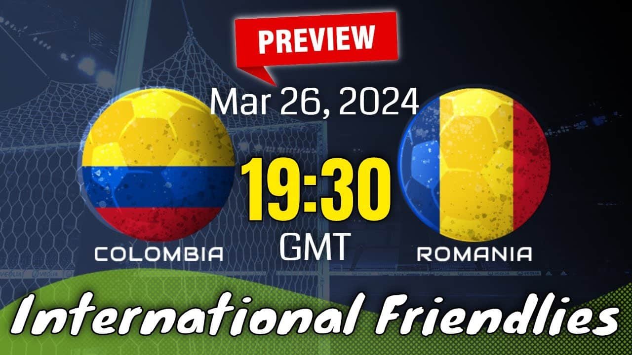 Colombia National Football Team Vs Romania National Football Team Lineups