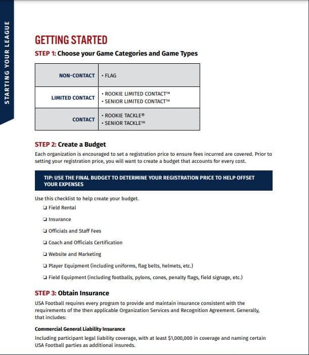 How Much Does It Cost to Start a Youth Football Team