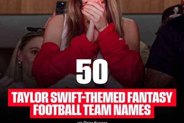 Taylor Swift Fantasy Football Team Names
