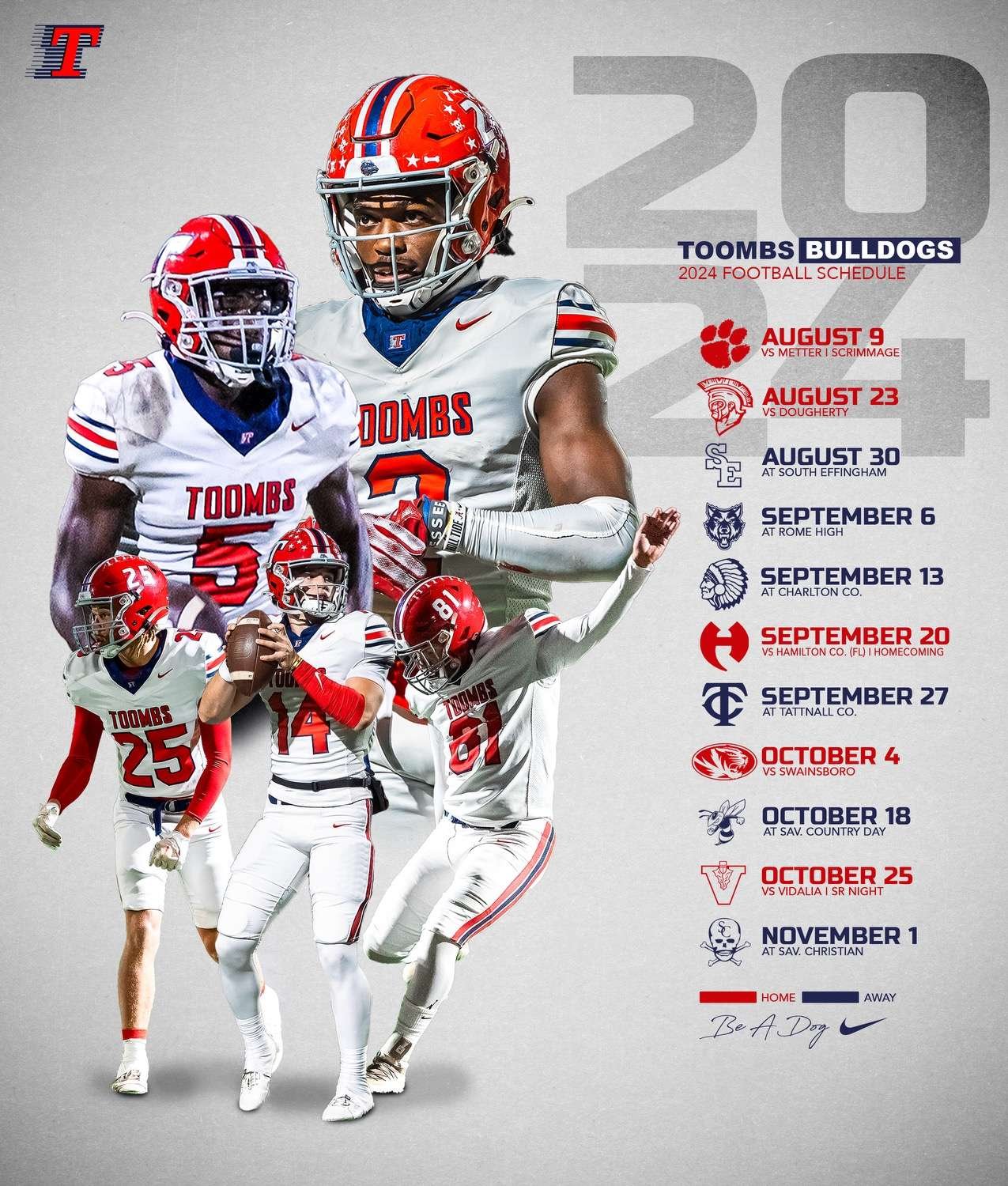 Toombs County High School Football