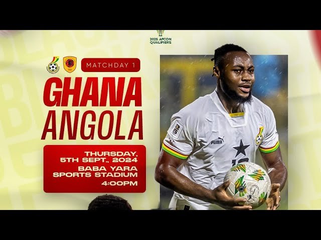 Where to Watch Ghana National Football Team Vs Angola National Football Team